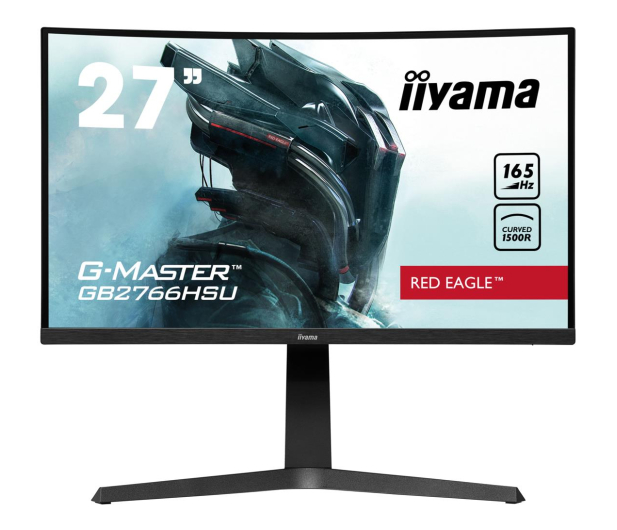 IIYAMA G-Master GB2766HSU-B1 Red Eagle Curved 1080p/165Hz/VA 1ms - 673540 - zdjęcie 8
